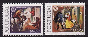 Португалия, 1979, Европа, Живопись, 2 марки